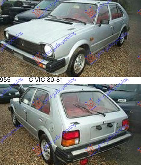 HONDA CIVIC H/B 80-81