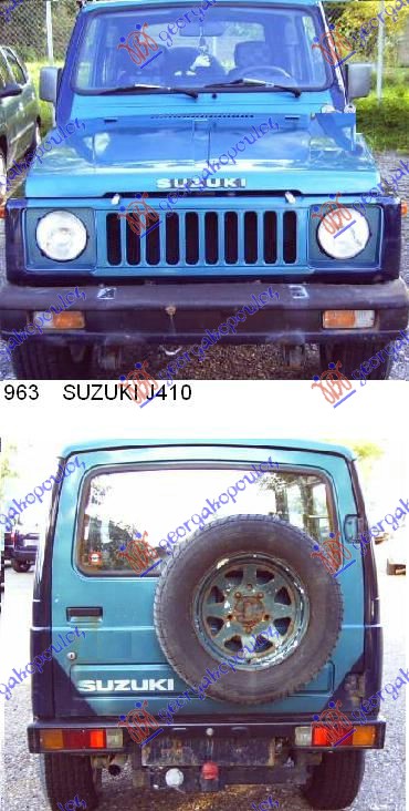 SUZUKI JEEP (SJ410) SAMURAI 79-88