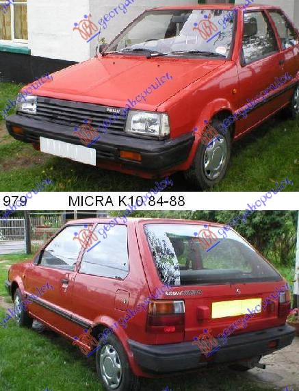 NISSAN MICRA (K10) 82-88