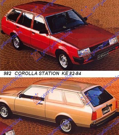 TOYOTA COROLLA (KE 73) S.W. 82-84