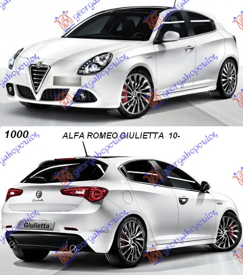 ALFA ROMEO GIULIETTA 10-