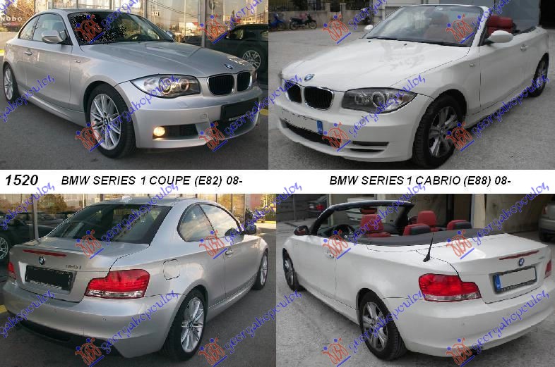 BMW SERIES 1 (E82/88) COUPE/CABRIO 07-13