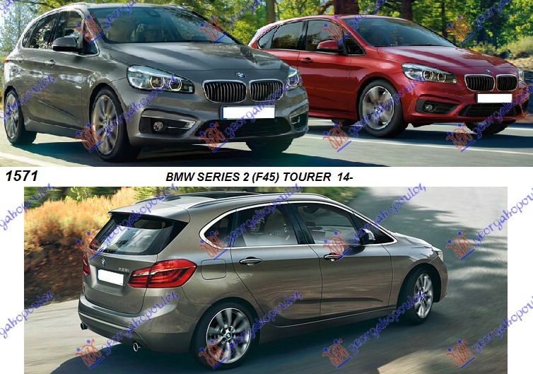 BMW SERIES 2 (F45/F46) ACTIVE/GRAN TOURER 14-17