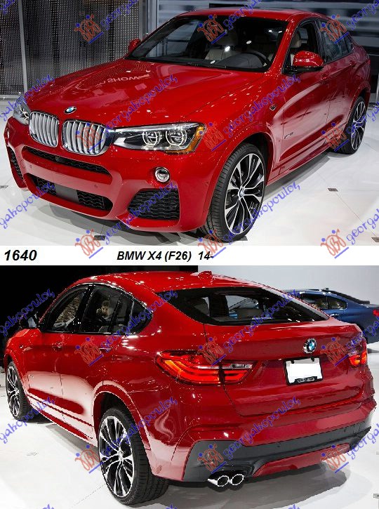 BMW X4 (F26) 14-18