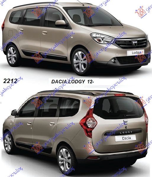 DACIA LODGY 12-