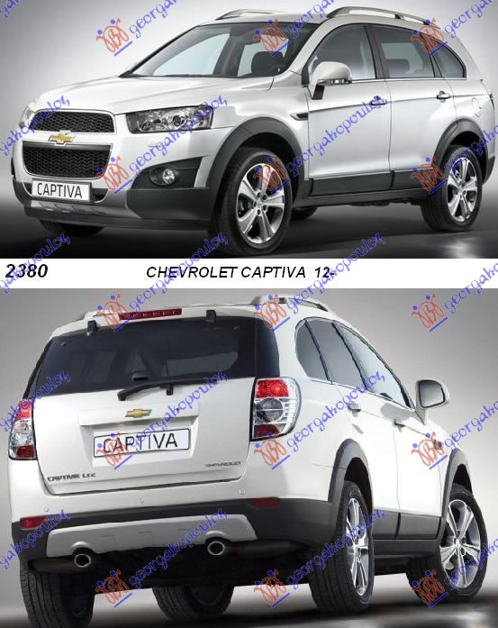 CHEVROLET CAPTIVA 12-