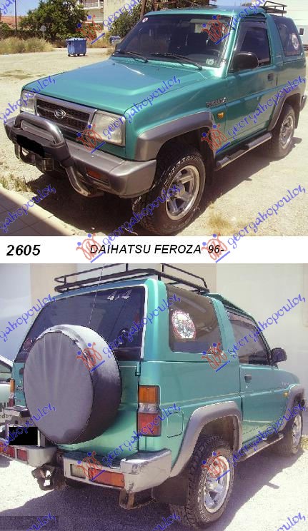 DAIHATSU FEROZA 96-00