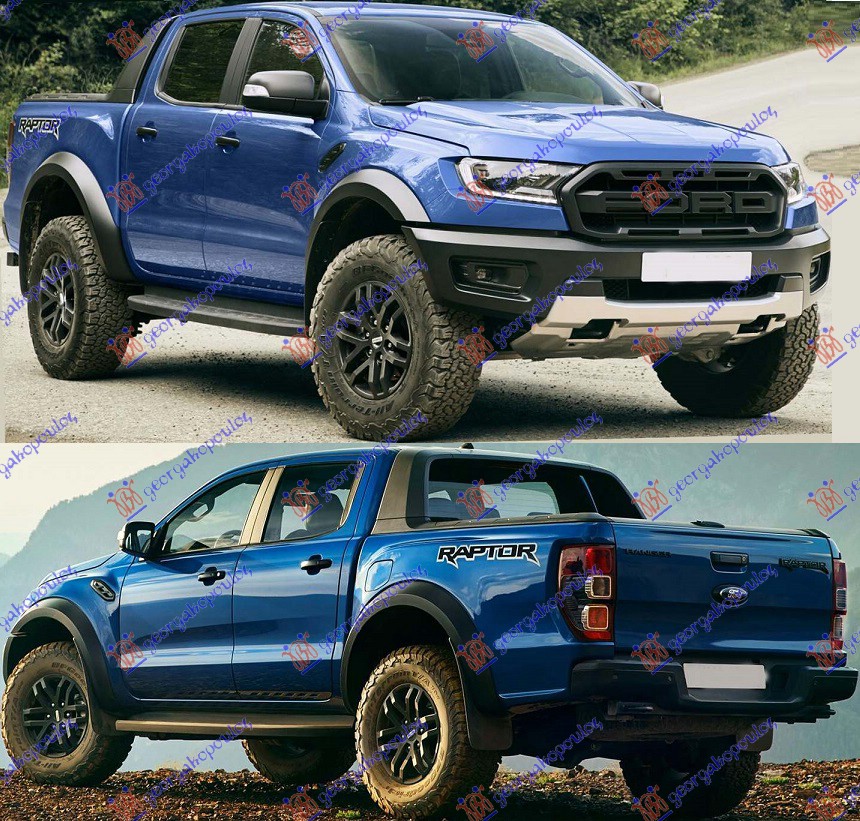 FORD RANGER RAPTOR 19-22