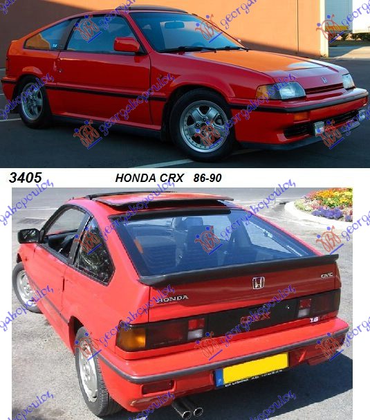 HONDA CRX 86-90