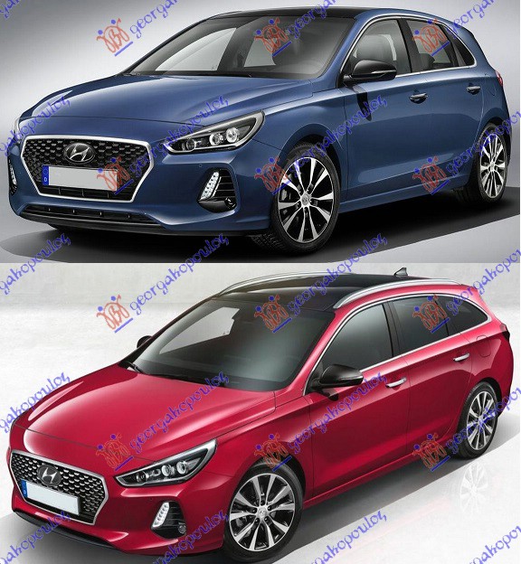 HYUNDAI i30 HATCHBACK/TOURER 17-20