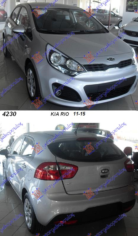 KIA RIO H/B 11-14