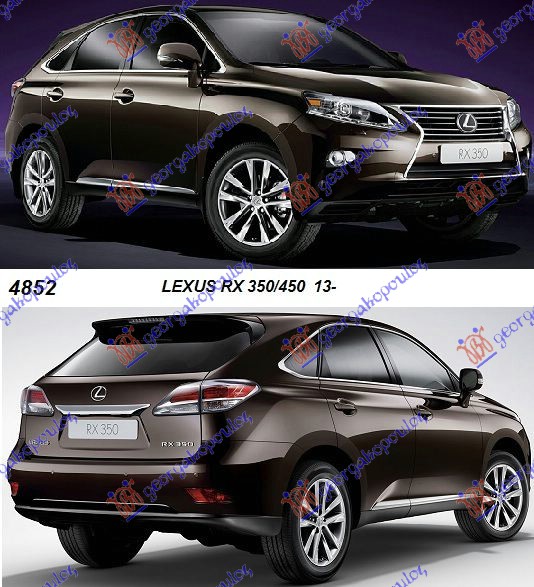 LEXUS RX 350/450 12-15