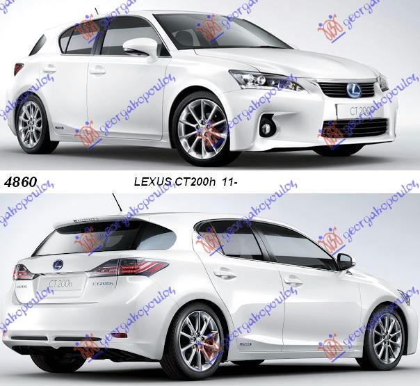 LEXUS CT 200h 10-14