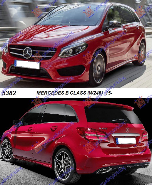 MERCEDES B CLASS (W246) 14-19