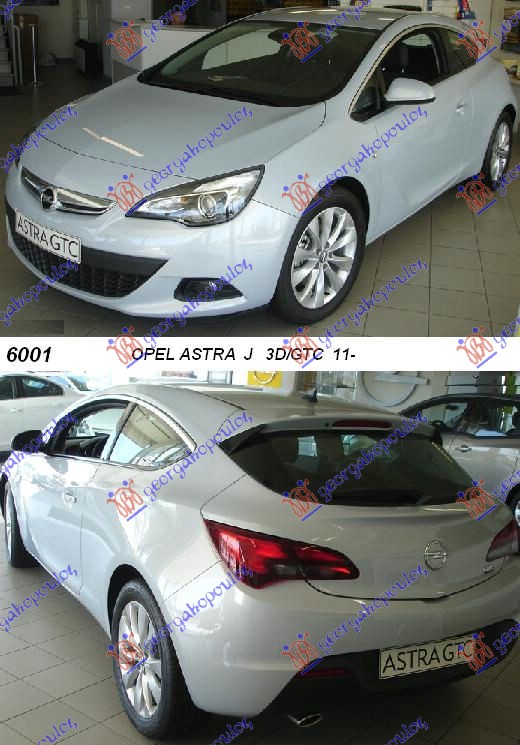 OPEL ASTRA J 3D/GTC 11-