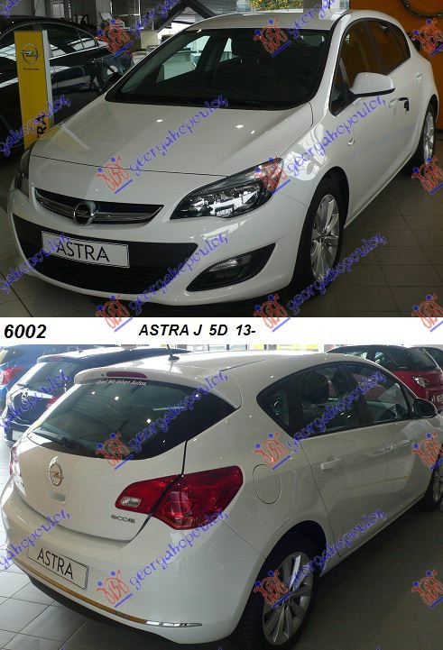 OPEL ASTRA J 5D/S.W. 13-16