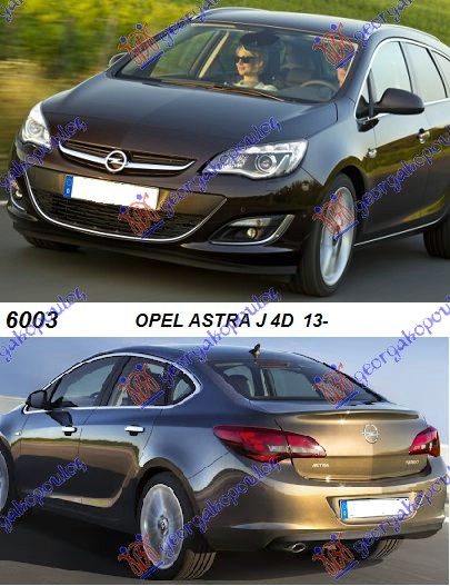 OPEL ASTRA J 4D 13-