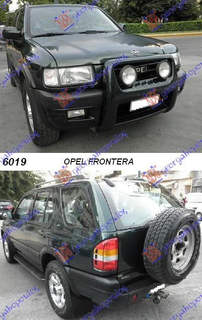 OPEL FRONTERA 91-03