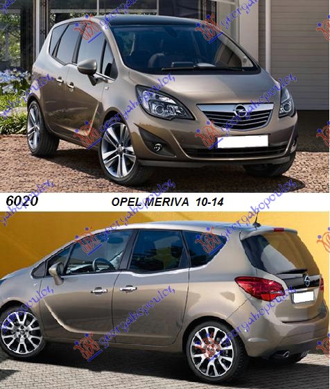 OPEL MERIVA 10-14