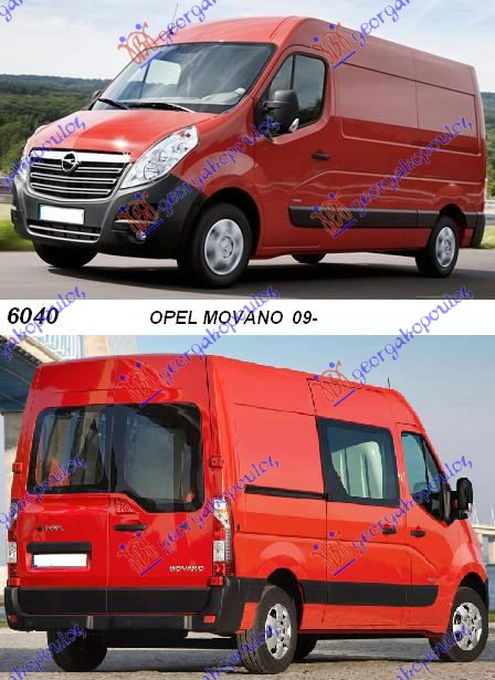 OPEL MOVANO 09-19