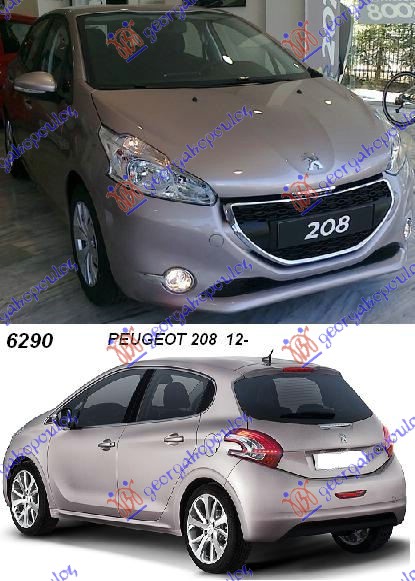 PEUGEOT 208 12-15