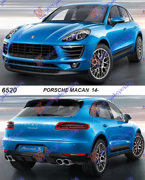 PORSCHE MACAN 14-18