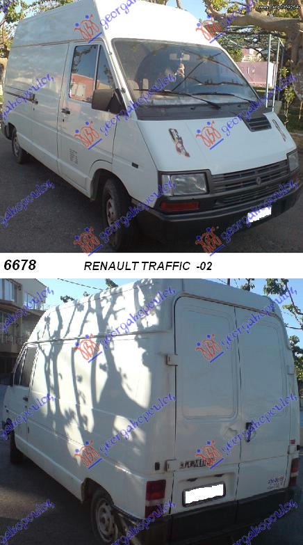 RENAULT TRAFIC 80-02