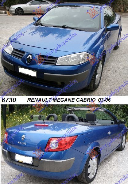 RENAULT MEGANE CABRIO 03-06