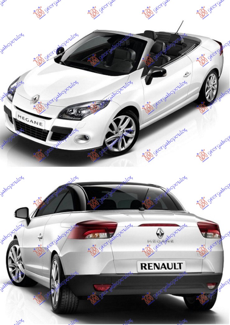 RENAULT MEGANE CABRIO 10-14