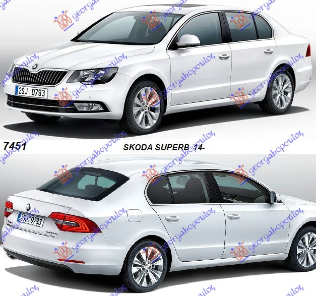 SKODA SUPERB 13-15