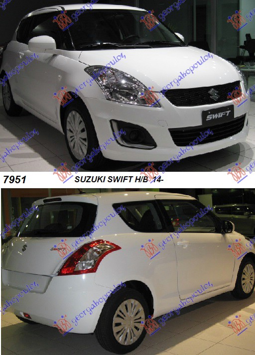 SUZUKI SWIFT H/B 14-17