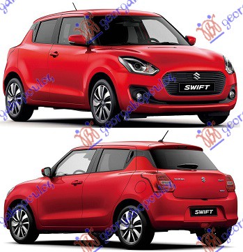 SUZUKI SWIFT H/B 17-