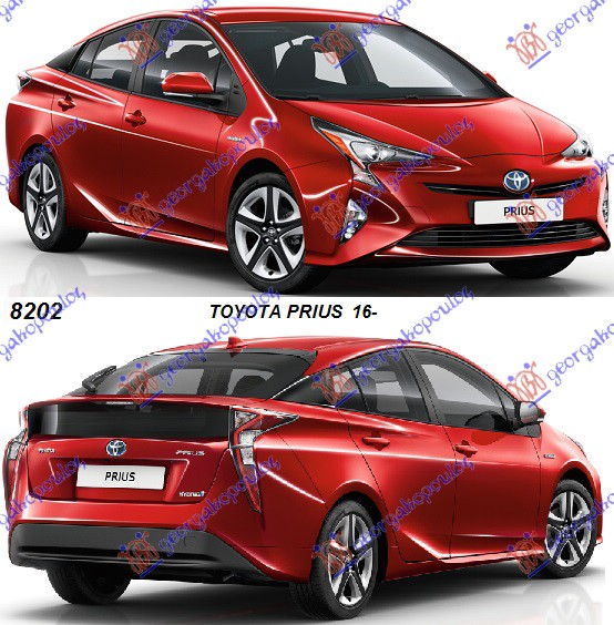 TOYOTA PRIUS 16-19