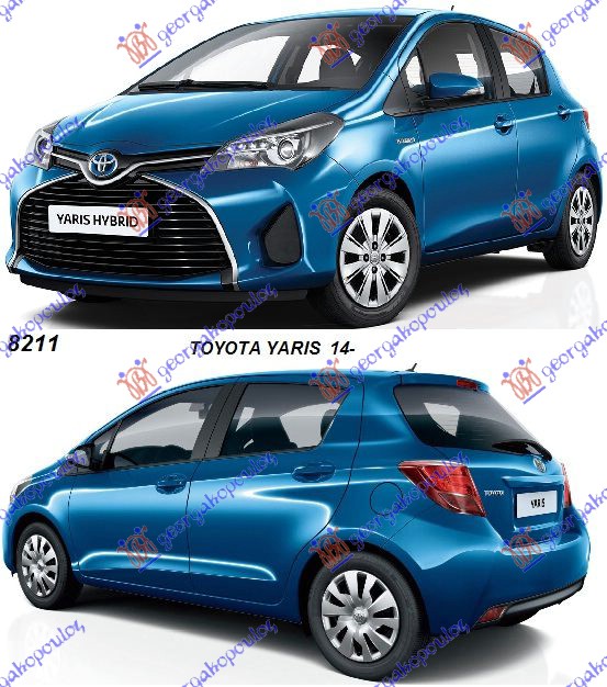 TOYOTA YARIS 14-17