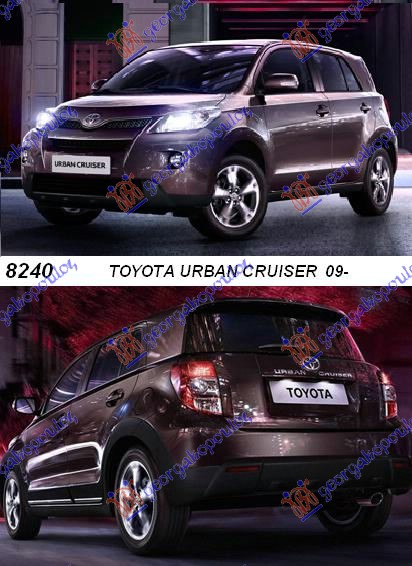 TOYOTA URBAN CRUISER 09-14