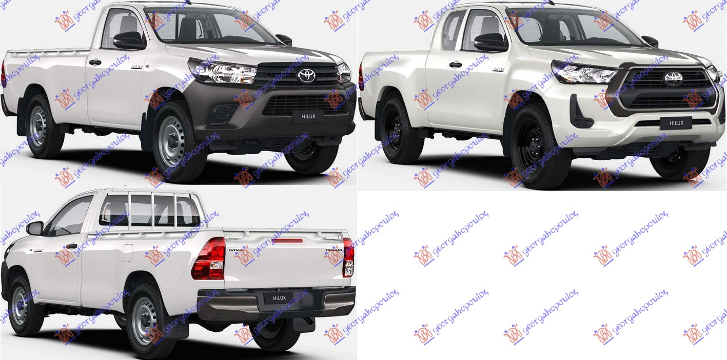 TOYOTA HI-LUX 2WD/4WD 20-