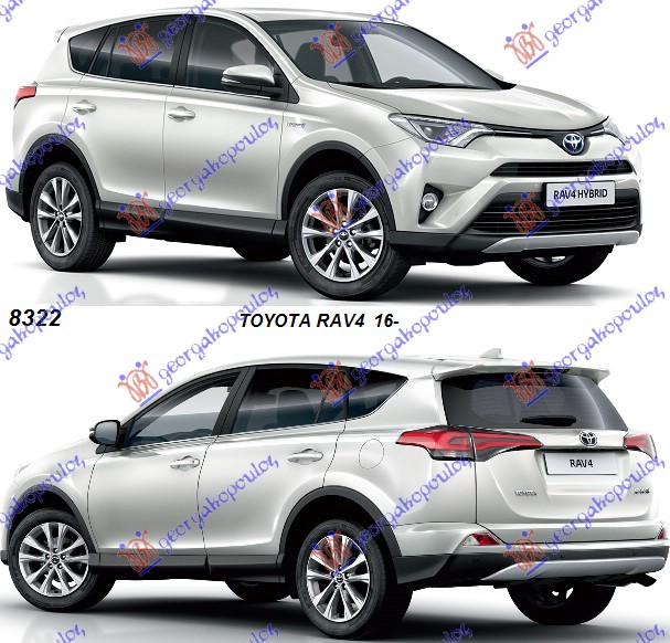 TOYOTA RAV 4 16-19