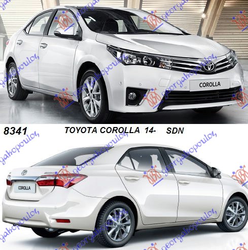 TOYOTA COROLLA (E 18) SDN 13-16