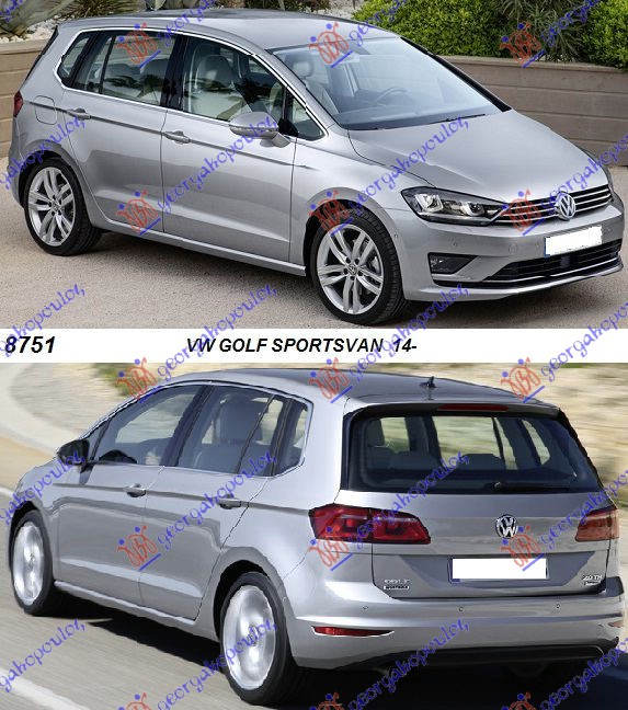 VW GOLF SPORTSVAN 14-18