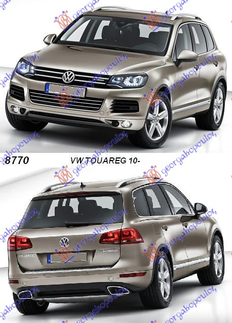 VW TOUAREG 10-14