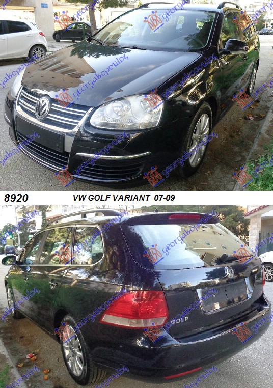 VW GOLF V VARIANT 07-09