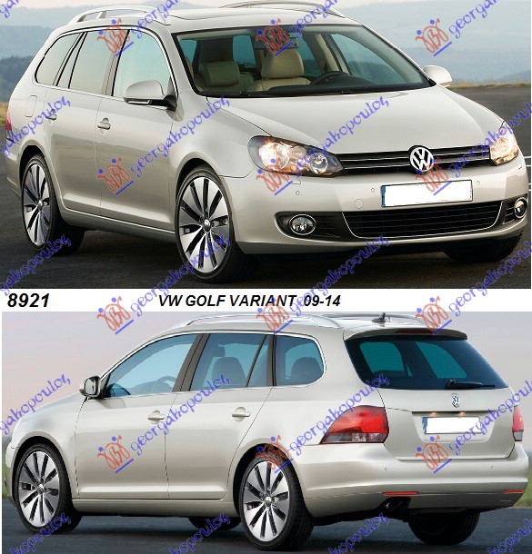 VW GOLF VI VARIANT 09-14