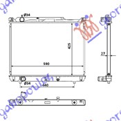 HLADNJAK MOTORA 2.0 HDi(42x59x27)ZATVOR.SISTEM