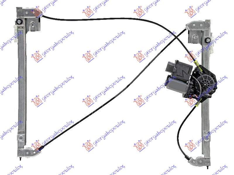 PODIZAC PREDNJEG PROZORA ELEKTRICNI 3 VRATA COMFORT