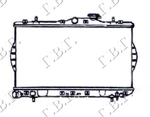 HLADNJAK MOTORA 1.3 - 1.5 -1.6 A/T +/-A/C(33.5x64.