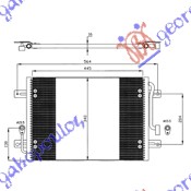 HLADNJAK KLIME BENZIN (44x35x16) 03-