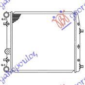 HLADNJAK MOTORA ZA SVE MODELE (-AC) (43x41) BEZ VENTILATORA