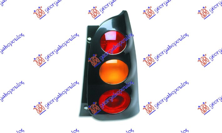 STOP LAMPA -02 CRNI OKVIR ULO