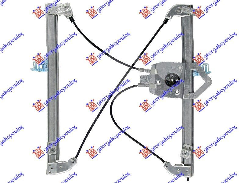 PODIZAC PREDNJEG PROZORA ELEKTRICNI (BEZ MOTORA) 5 VRATA (A KVALITET)