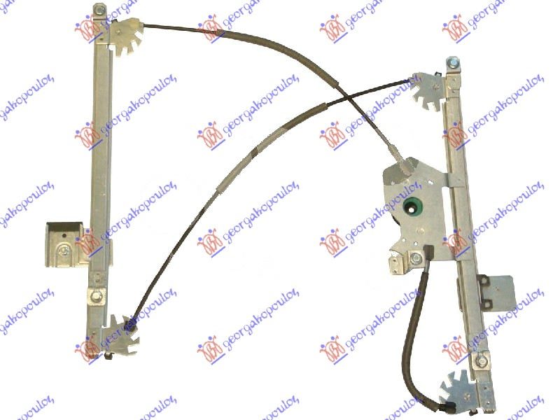 PODIZAC PREDNJEG PROZORA ELEKTRICNI (BEZ MOTORA) (A KVALITET)